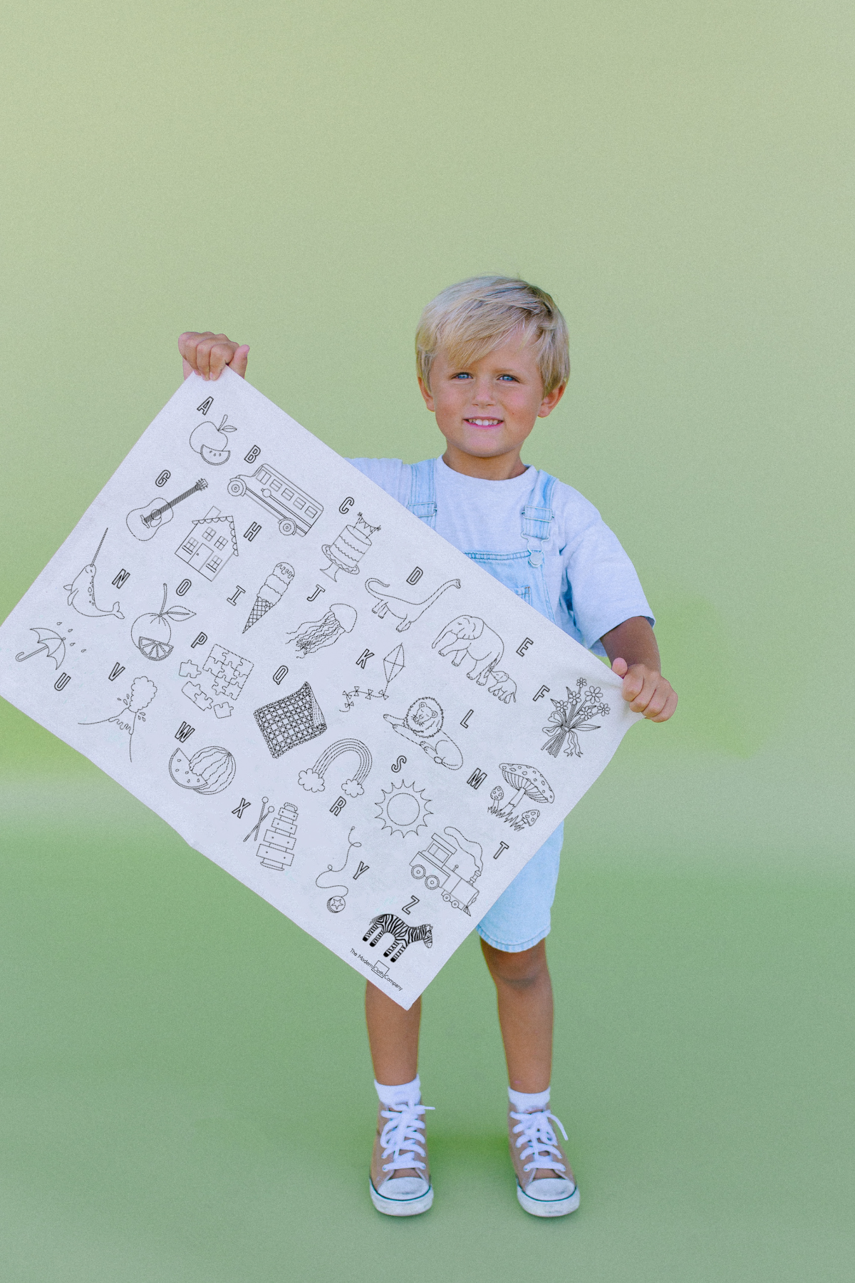 Mini ABC Coloring Cloth