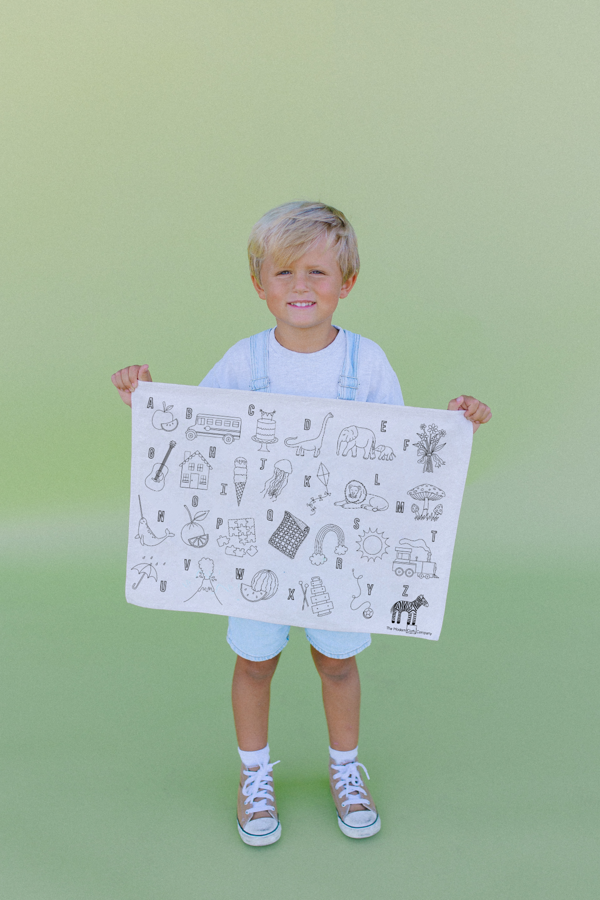Mini ABC Coloring Cloth