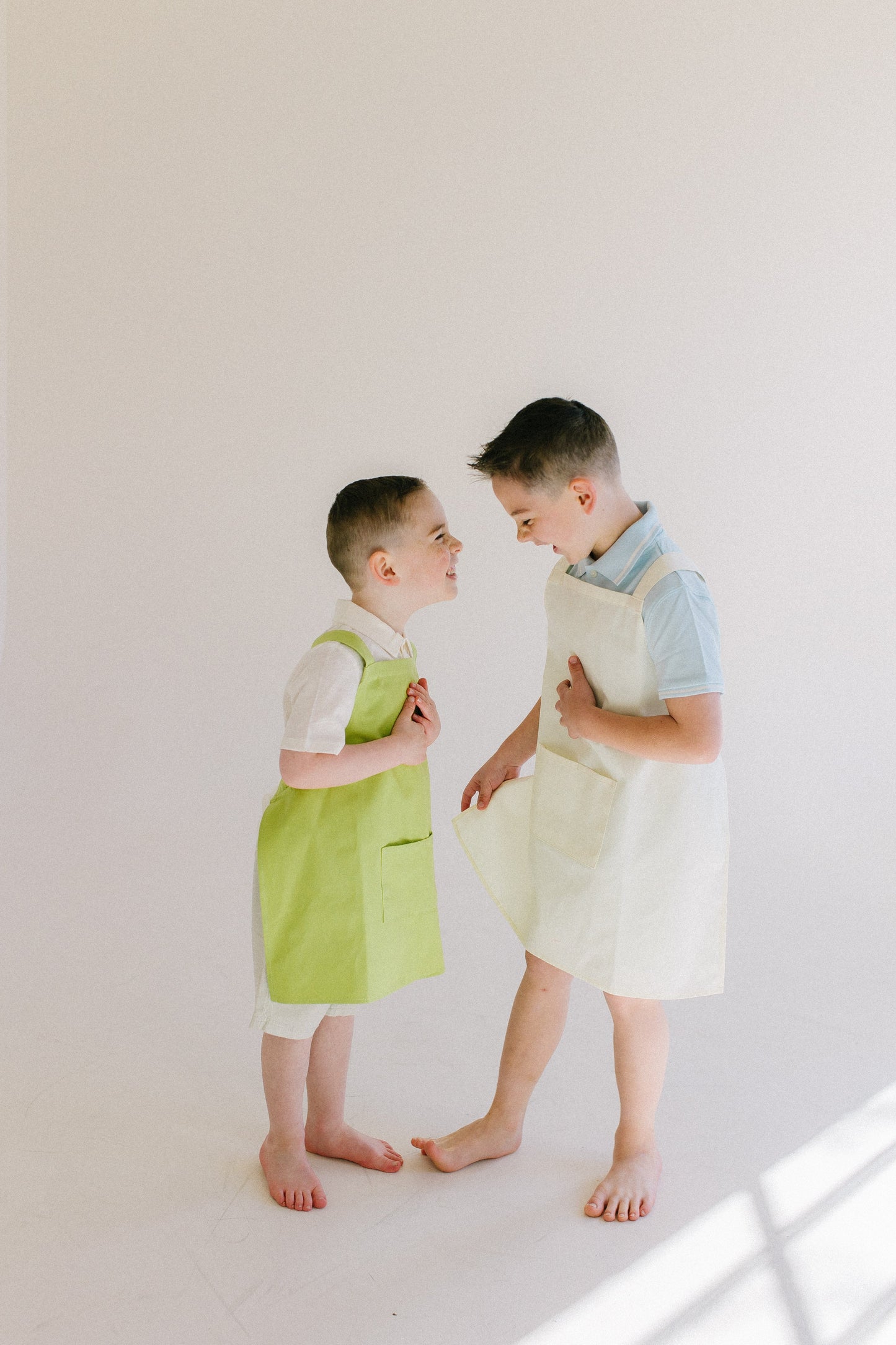 Play Apron in Lively Green