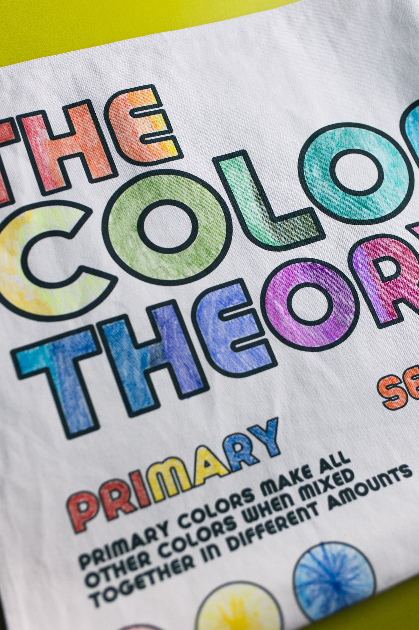 The Color Theory Coloring Cloth