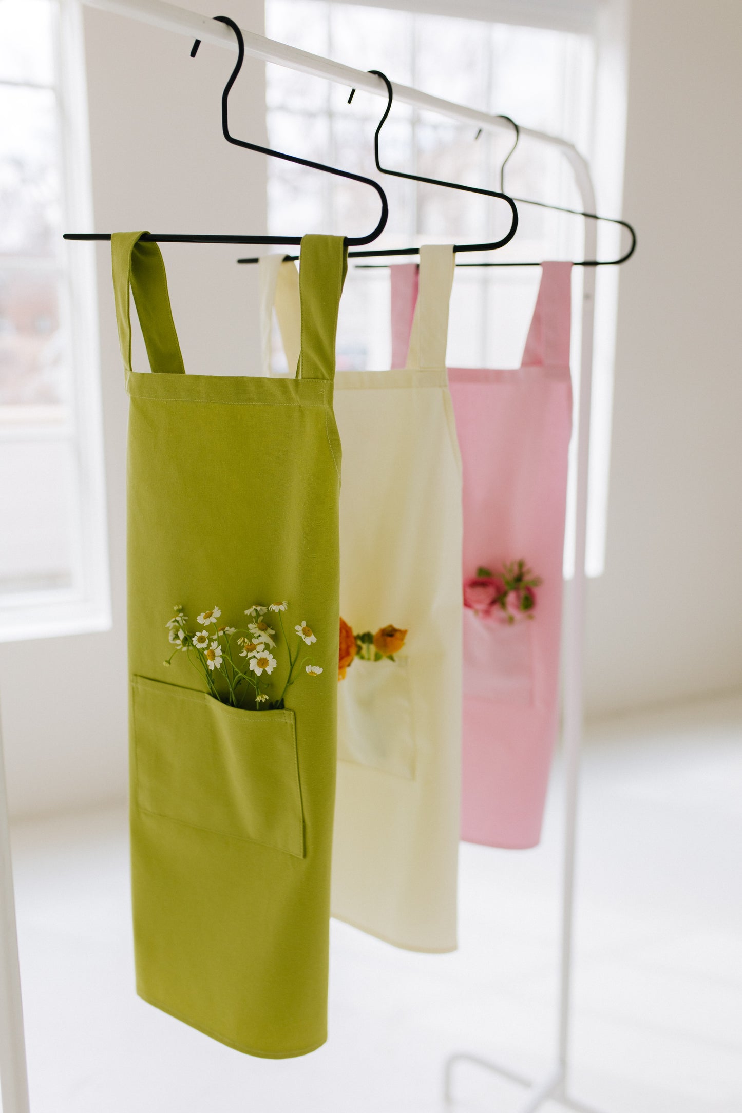 Play Apron in Lively Green