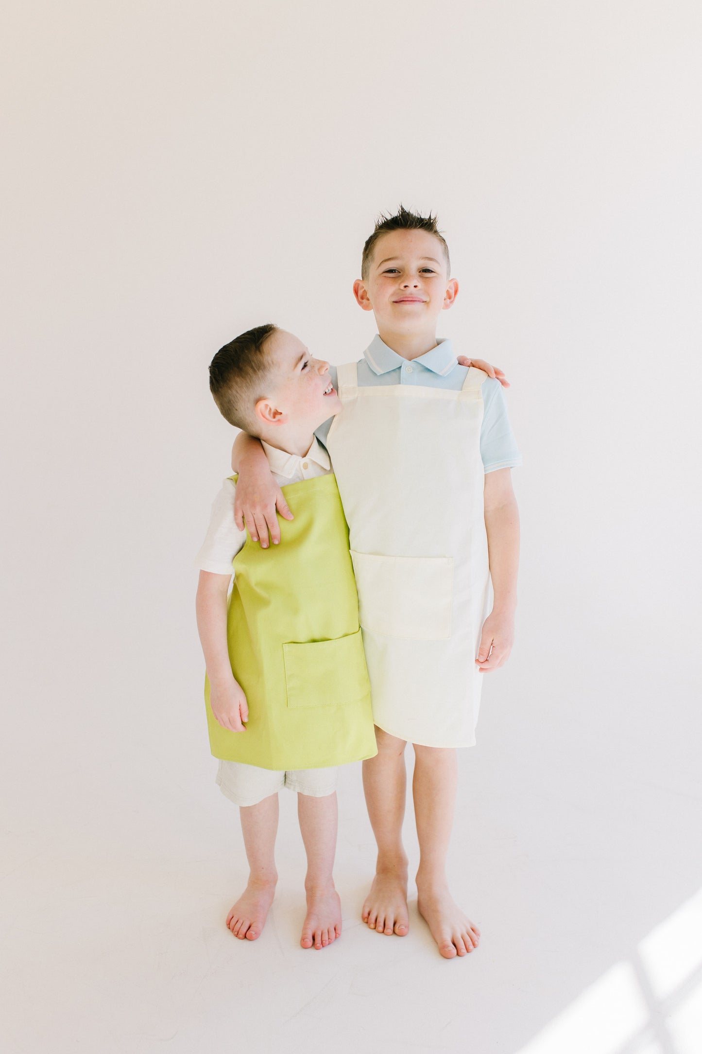 Play Apron in Lively Green