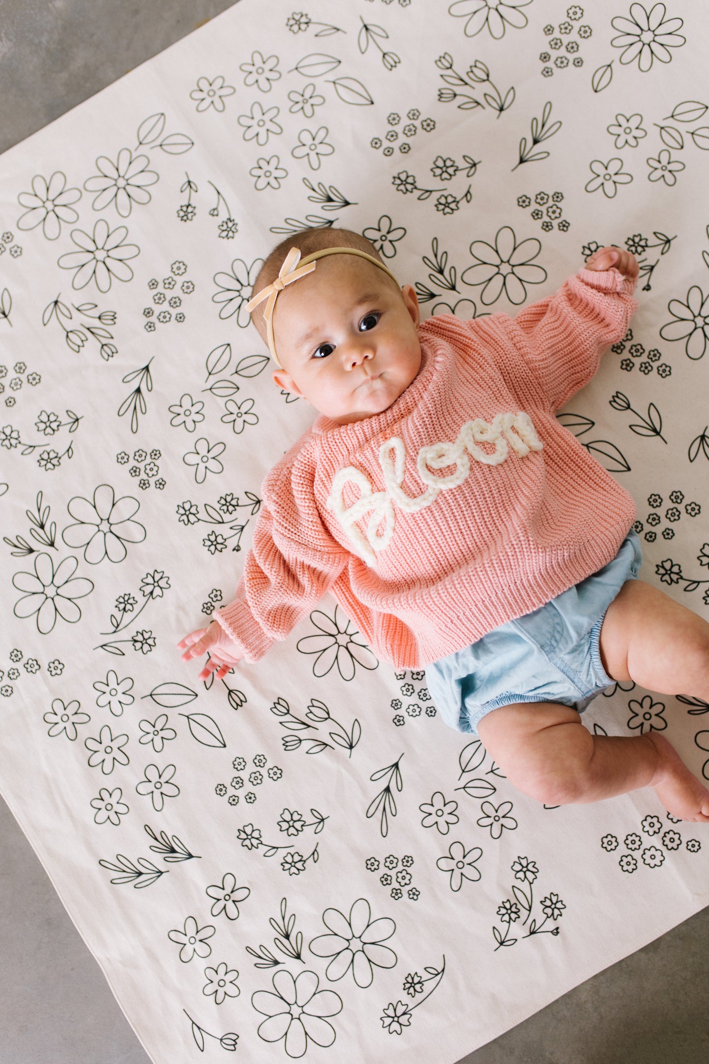 Bloom Coloring Cloth