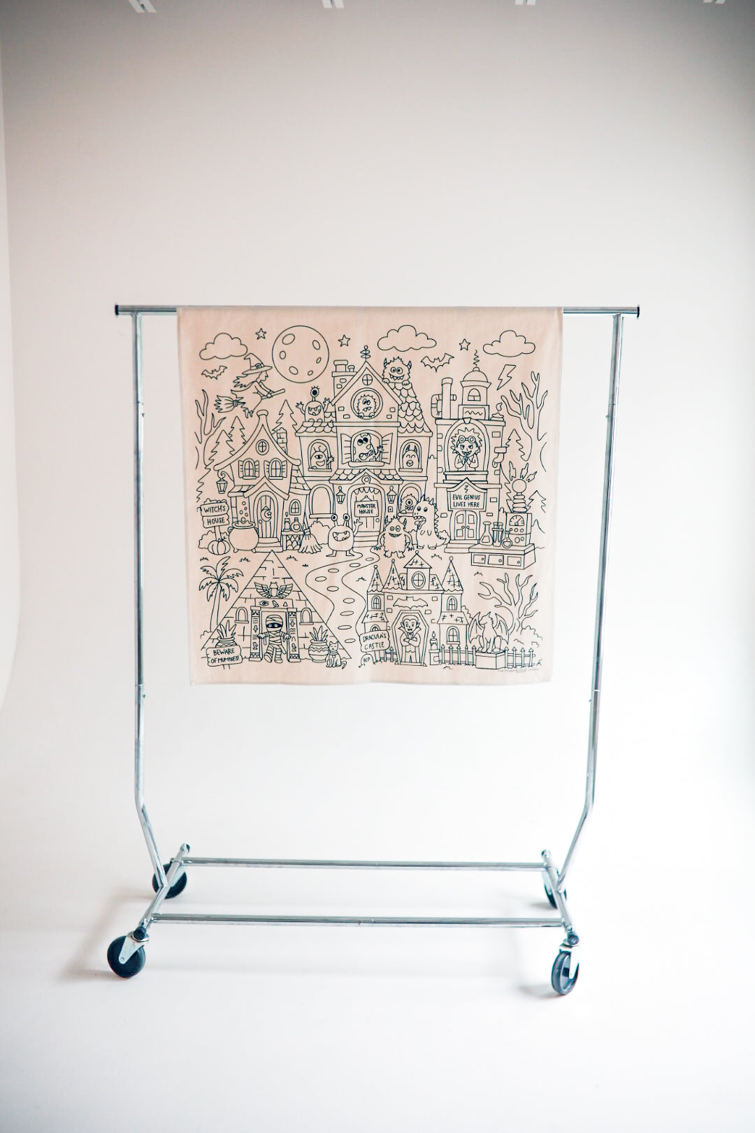 Halloween - Washable Coloring Mat
