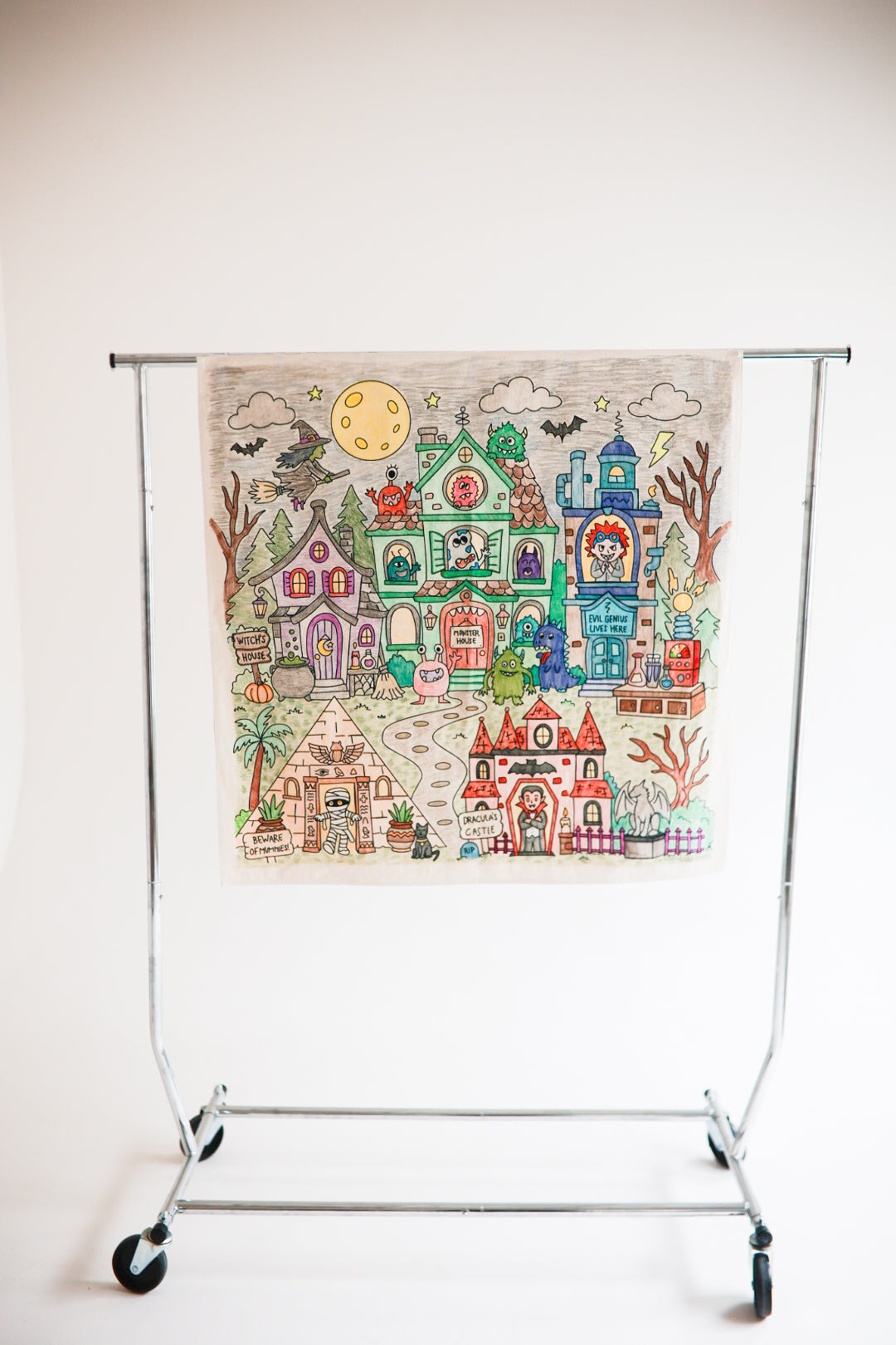 Halloween - Washable Coloring Mat