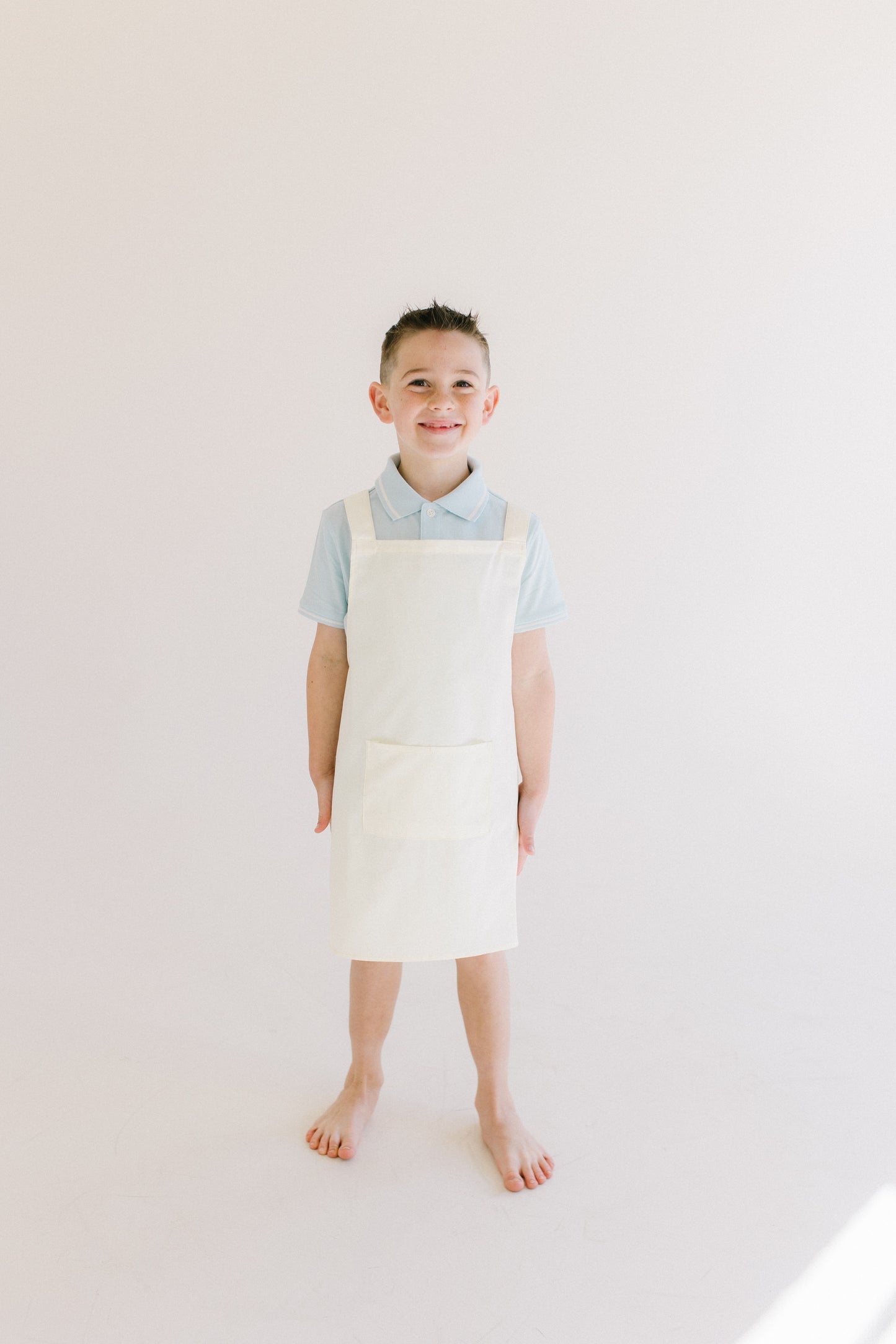 Play Apron in Cream