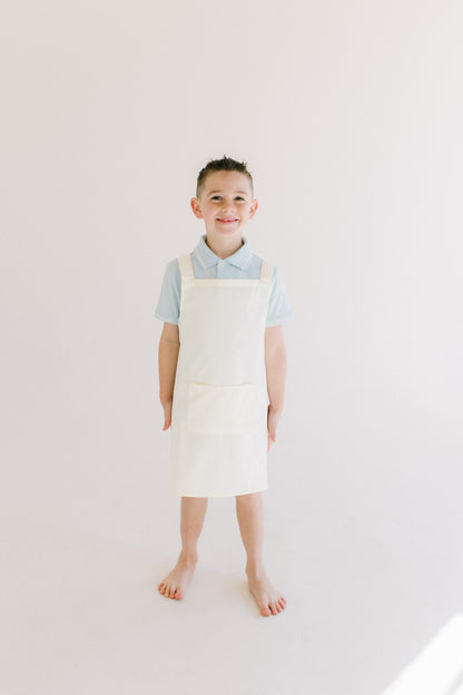 Play Apron in Cream